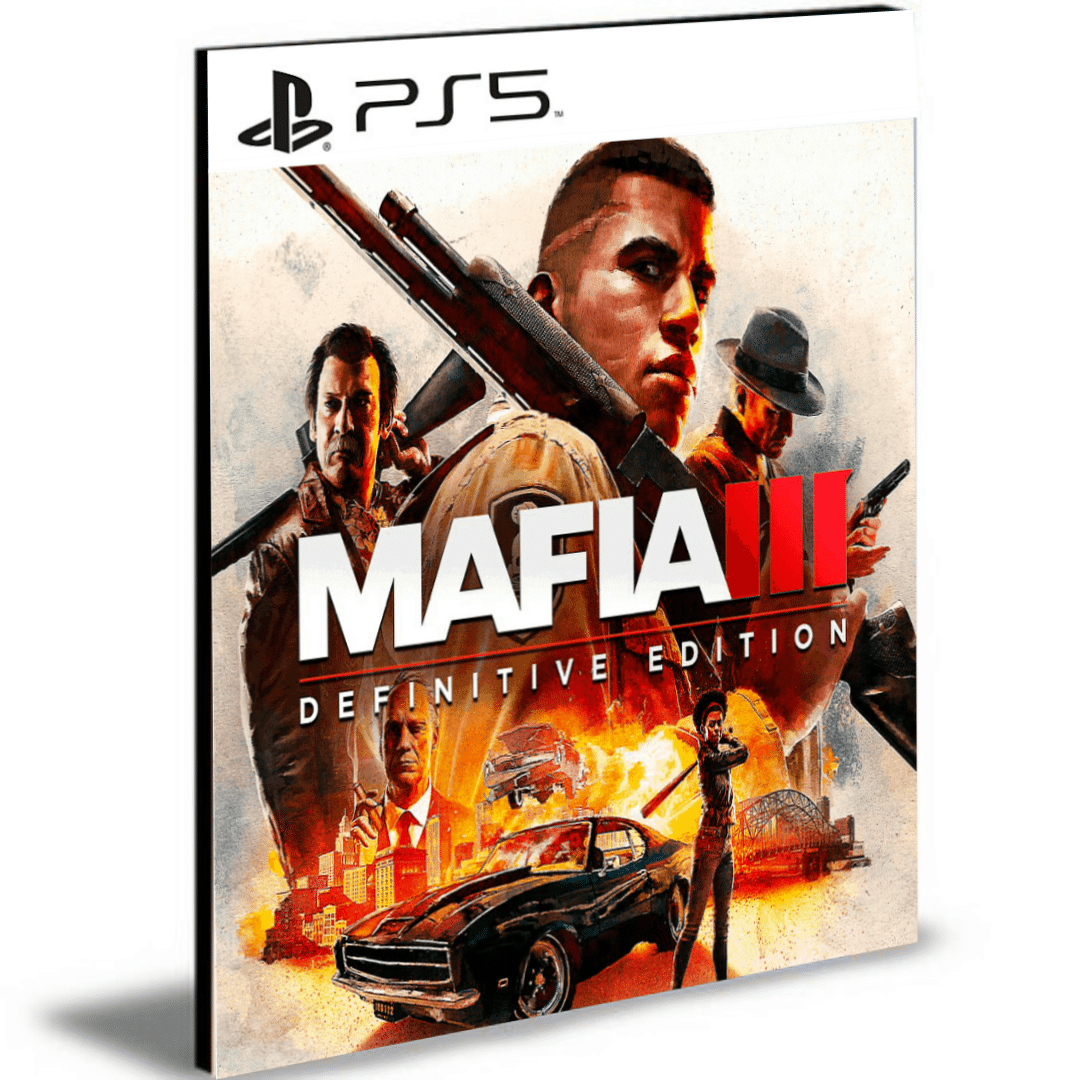 Mafia III Definitive Edition PS5 PSN Mídia Digital - Mudishop